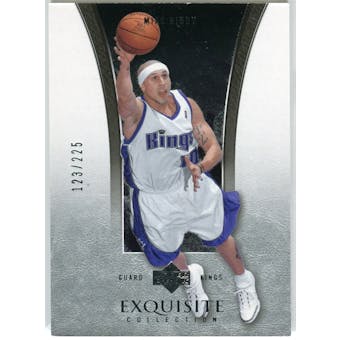 2004/05 Upper Deck Exquisite Collection #34 Mike Bibby /225