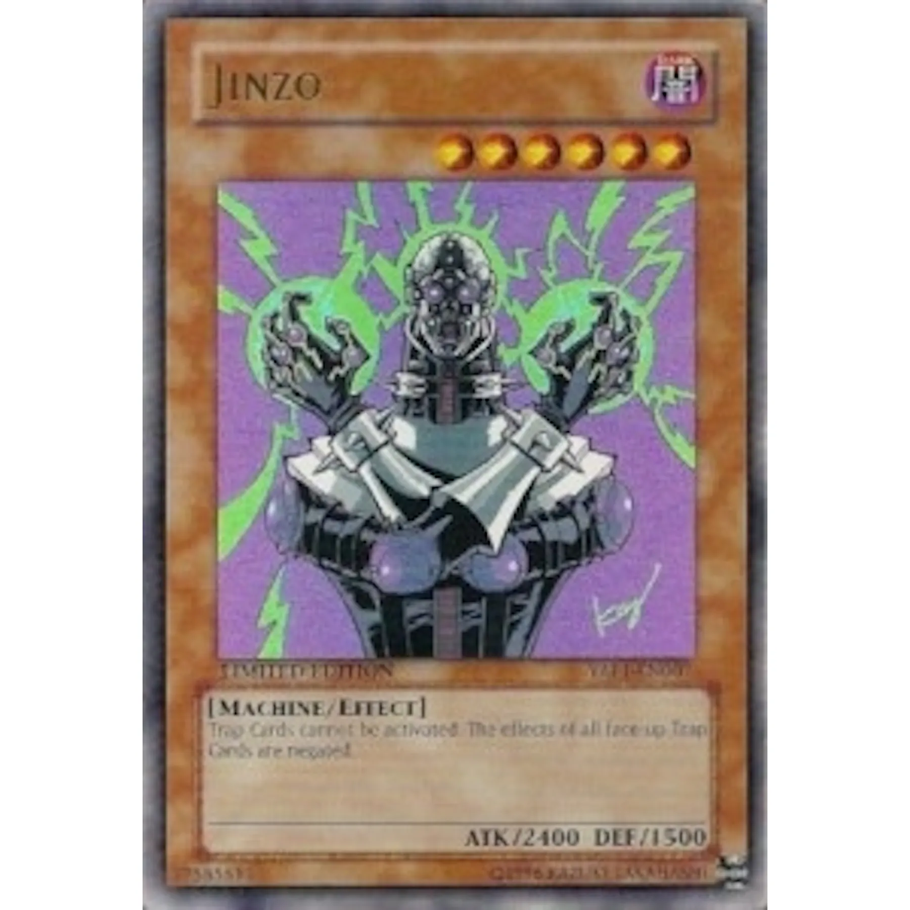 Yu-Gi-Oh Promo Single Jinzo Ultra Rare (YAP1) | DA Card World Yu-Gi-Oh Promo Single Jinzo Ultra Rare (YAP1) | DA Card World