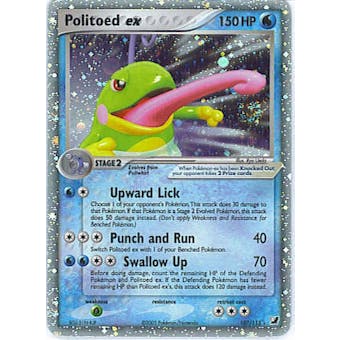 Pokemon Unseen Forces Single Politoed ex 107/115 - SLIGHT PLAY (SP)