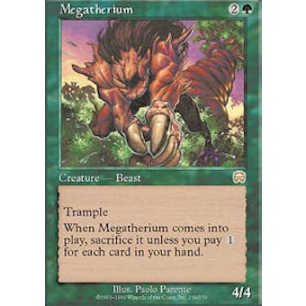 Magic the Gathering Mercadian Masques Single Megatherium - NEAR MINT (NM)