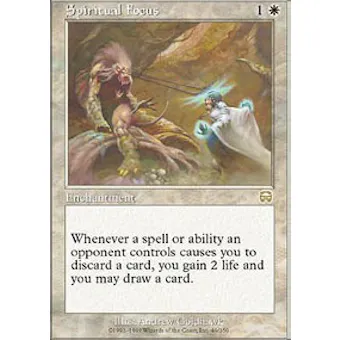 Magic the Gathering Mercadian Masques Single Spiritual Focus - NEAR MINT (NM)