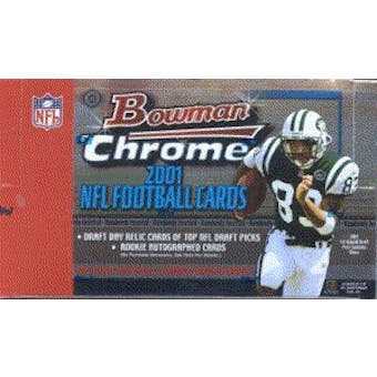 2001 Bowman Chrome Football Hobby Box