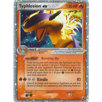 Pokemon Unseen Forces Single Typhlosion ex 110/115- SLIGHT PLAY (SP)