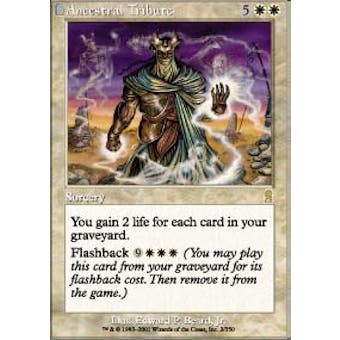 Magic the Gathering Odyssey Single Ancestral Tribute - SLIGHT PLAY (SP)