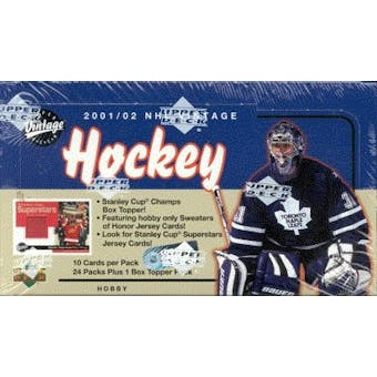 2001/02 Upper Deck Vintage Hockey Hobby Box