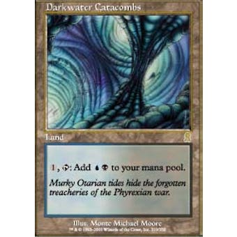 Magic the Gathering Odyssey Single Darkwater Catacombs Foil
