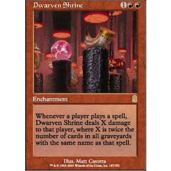 Magic the Gathering Odyssey Single Dwarven Shrine - NEAR MINT (NM)