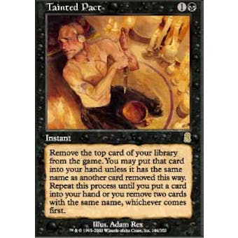 Magic the Gathering Odyssey Single Tainted Pact - SLIGHT PLAY (SP) Sick Deal Pricing