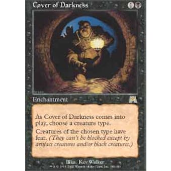 Magic the Gathering Onslaught Single Cover of Darkness - NEAR MINT (NM)