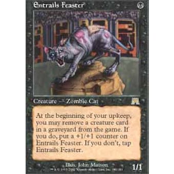 Magic the Gathering Onslaught Singles 4x Entrails Feaster - NEAR MINT (NM)
