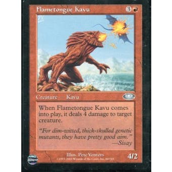 Magic the Gathering Planeshift Single Flametongue Kavu - SLIGHT PLAY (SP)