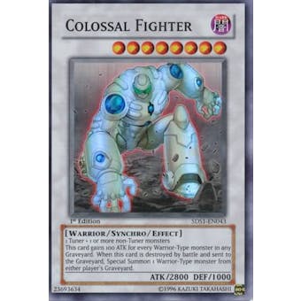Yu-Gi-Oh SD 5D's Single Colossal Fighter Super Rare