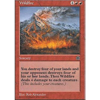 Magic the Gathering Portal 2 Single Wildfire - SLIGHT PLAY (SP)