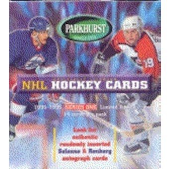 1995/96 Parkhurst Series 1 Hockey Hobby Box
