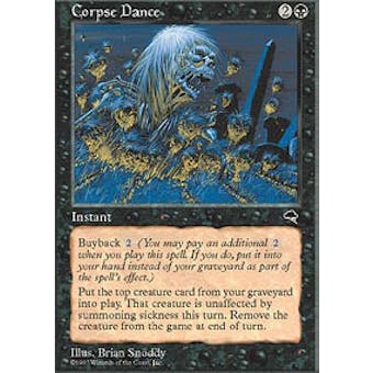 Magic the Gathering Tempest Single Corpse Dance - SLIGHT PLAY (SP)