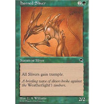 Magic the Gathering Tempest Single Horned Sliver - NEAR MINT (NM)