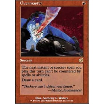 Magic the Gathering Torment Single Overmaster - NEAR MINT (NM)