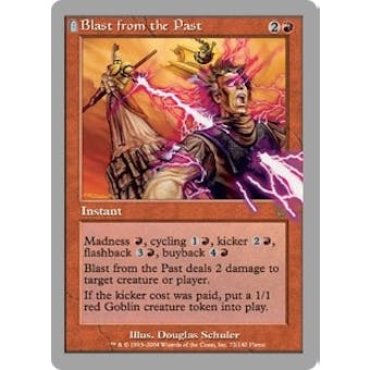 Magic the Gathering Unhinged Single Blast from the Past Foil