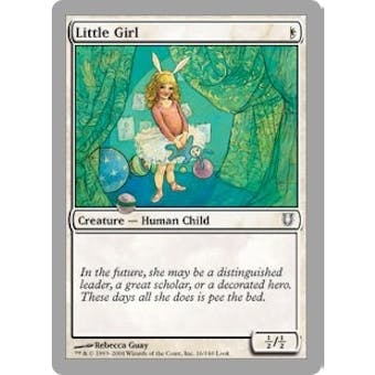 Magic the Gathering Unhinged Single Little Girl Foil