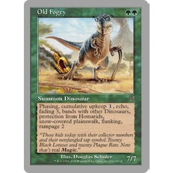 Magic the Gathering Unhinged Single Old Fogey Foil
