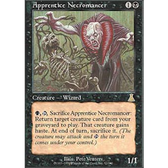 Magic the Gathering Urza's Destiny Single Apprentice Necromancer - NEAR MINT (NM)