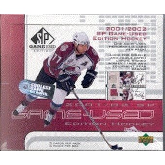 2001/02 Upper Deck SP Game Used Hockey Hobby Box