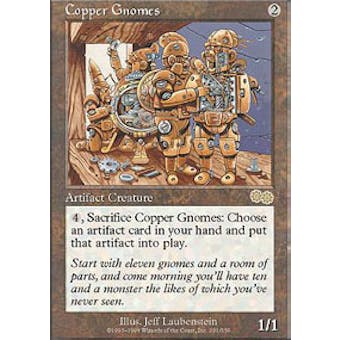 Magic the Gathering Urza's Saga Single Copper Gnomes - NEAR MINT (NM)