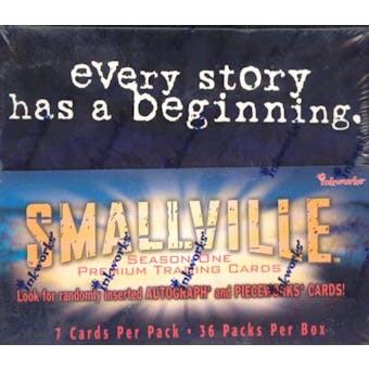 Smallville Season 1 Hobby Box (2002 InkWorks)