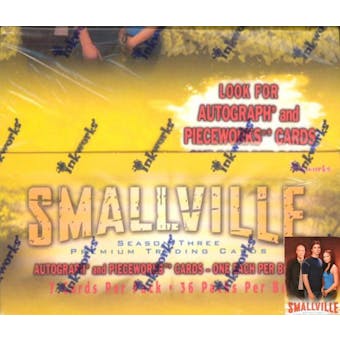 Smallville Season 3 Hobby Box (2004 InkWorks)