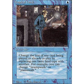 Magic the Gathering 3rd Ed (Revised) Single Magical Hack - SLIGHT PLAY (SP)