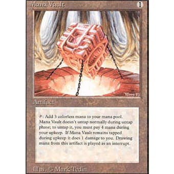 Magic the Gathering 3rd Ed (Revised) Single Mana Vault - MODERATE PLAY (MP) Sick Deal Pricing