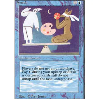 Magic the Gathering 3rd Ed (Revised) Single Stasis - NEAR MINT (NM)