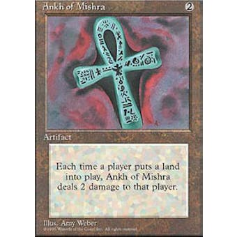Magic the Gathering 4th Edition Single Ankh of Mishra - NEAR MINT (NM)