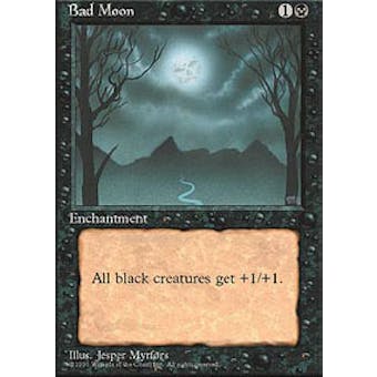 Magic the Gathering 4th Edition Single Bad Moon - NEAR MINT (NM)