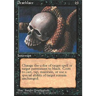 Magic the Gathering 4th Edition Single Deathlace - NEAR MINT (NM)