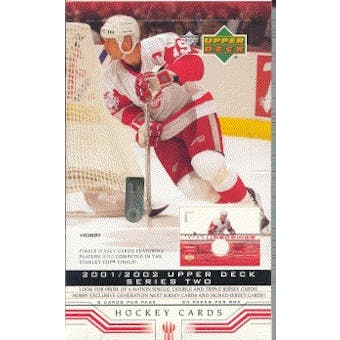 2001/02 Upper Deck Series 2 Hockey Hobby Box