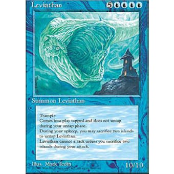 Magic the Gathering 4th Edition Single Leviathan - NEAR MINT (NM)