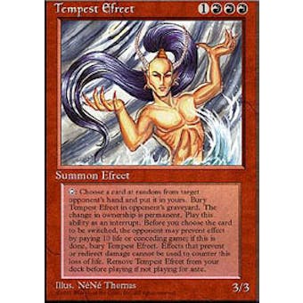 Magic the Gathering 4th Edition Single Tempest Efreet - NEAR MINT (NM)