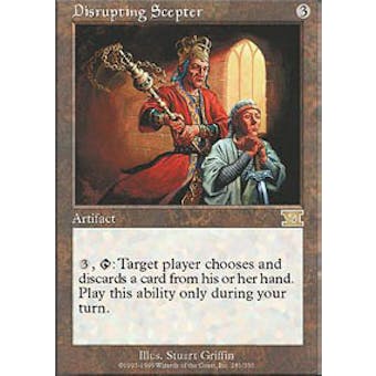 Magic the Gathering 6th Edition Single Disrupting Scepter - NEAR MINT (NM)