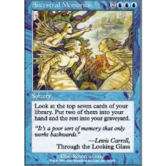 Magic the Gathering 7th Edition Single Ancestral Memories - NEAR MINT (NM)