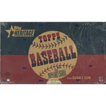 2002 Topps Heritage Baseball Hobby Box