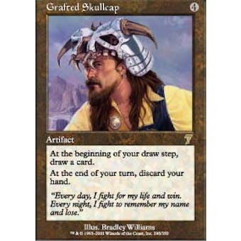 Magic the Gathering 7th Edition Single Grafted Skullcap Foil