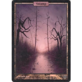 Magic the Gathering Unhinged Single Basic Swamp FOIL - NEAR MINT minus (NM-)