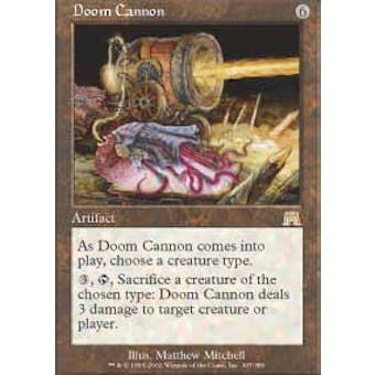 Magic the Gathering Onslaught Singles 4x Doom Cannon - NEAR MINT (NM)