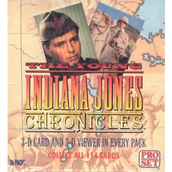 The Young Indiana Jones Chronicles Hobby Box (1992 Pro Set)