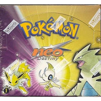 Pokemon Neo 4 Destiny 1st Edition Booster Box