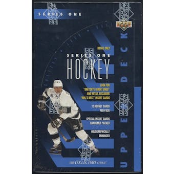 1993/94 Upper Deck Series 1 Hockey Retail Box