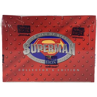 Superman: The Man of Steel Collector's Edition Hobby Box (1994 Skybox)