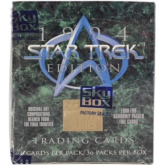 Star Trek Master Series (Series 2) Hobby Box (1994 Skybox)