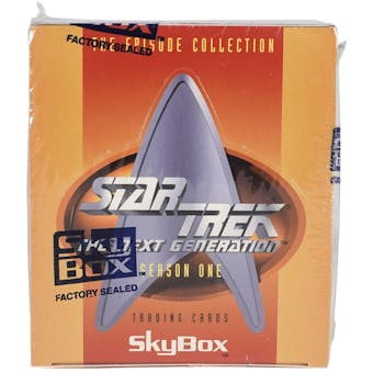 Star Trek: The Next Generation Season One Hobby Box (1994 Skybox)